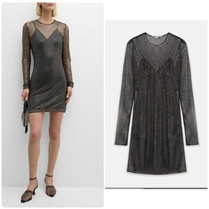 Stella McCartney Crystal Embellished Net Dress